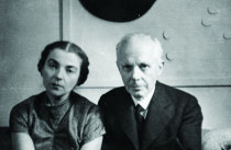 With Ditta at Oskar Müller's home in Basel, 1937
