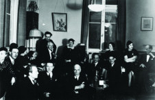 On a banquet following his concert in Bucharest, 1934
