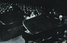 A two-piano recital with his second wife Ditta in Budapest, March 24, 1939