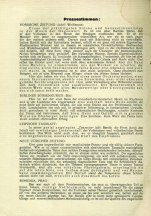 Excerpts from reviews of the Dance Suite on the second page of the brochure